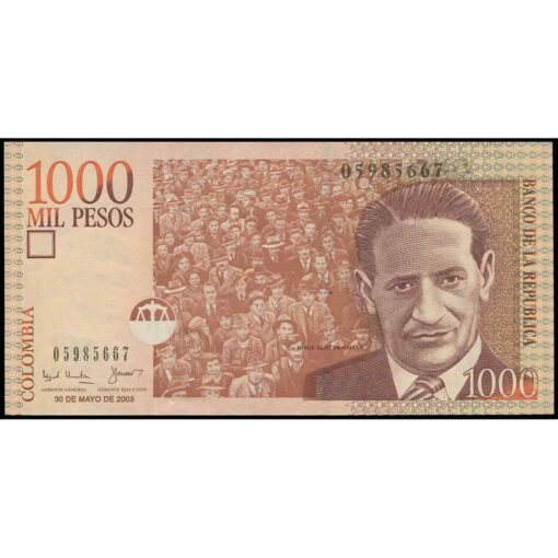 Colombia - P450e - 1.000 Pesos