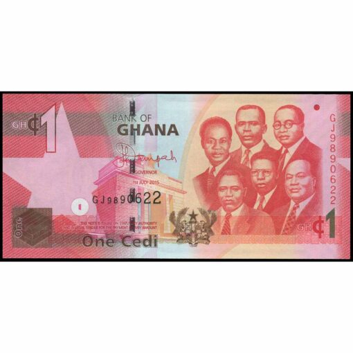 Ghana - P37f - 1 Cedi