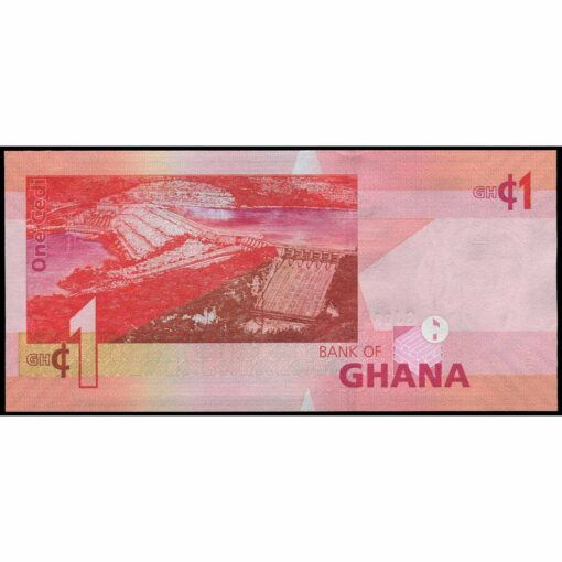 Ghana - P37f - 1 Cedi - Imagen 2