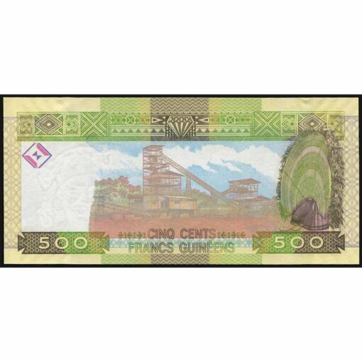 Guinea - P39a - 500 Francs - Imagen 2