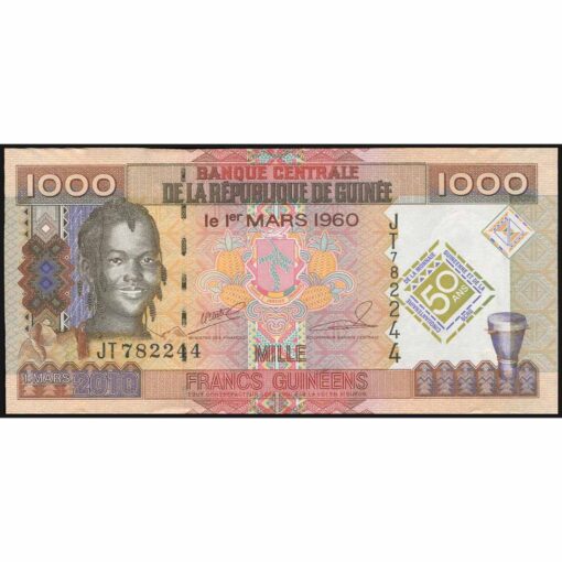 Guinea - P43a - 1.000 Francs