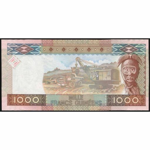 Guinea - P43a - 1.000 Francs - Imagen 2