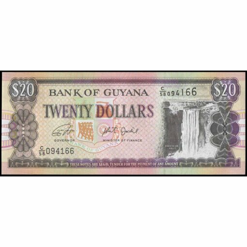 Guyana - P30g - 20 Dollars