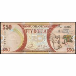Guyana - P41 - 50 Dollars
