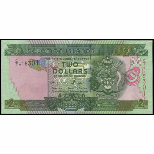 Islas Salomón - P25b - 2 Dollars