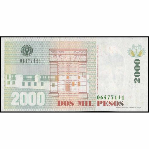 Colombia - P445e - 2.000 Pesos - Imagen 2