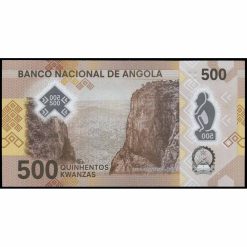 Alternative view of Angola - W161a - 500 Dollars