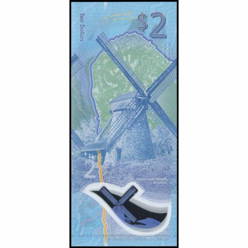 Barbados - W80 - 2 Dollars - Imagen 2