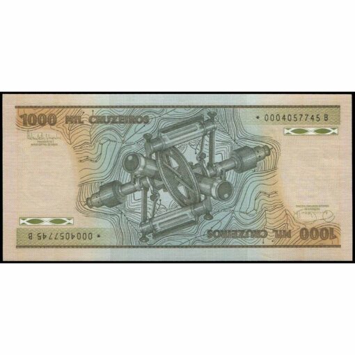 Brasil - P201c ® - 1.000 Cruzeiros (Reposicion) - Imagen 2