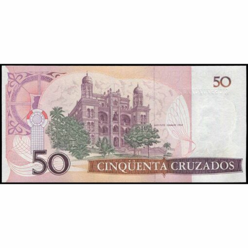 Brasil - P210a - 50 Cruzados - Imagen 2