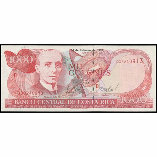Costa Rica - P264c - 1.000 Colones