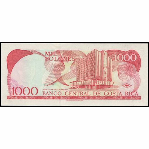 Costa Rica - P264c - 1.000 Colones - Imagen 2