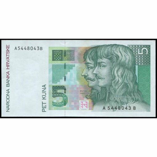Croacia - P28a - 5 Kuna