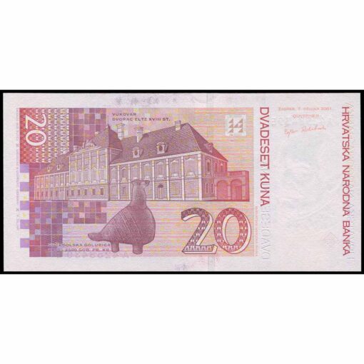 Croacia - P39a - 20 Kuna - Imagen 2