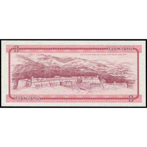 Cuba - FX2 - 3 Pesos - Imagen 2