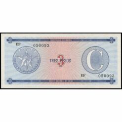 Cuba - FX20 - 3 Pesos