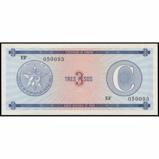 Cuba - FX20 - 3 Pesos