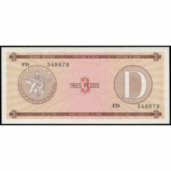 Cuba - FX33 - 3 Pesos