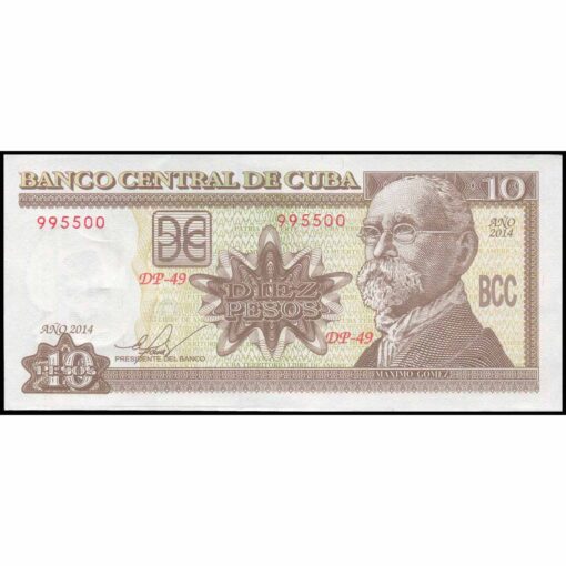 Cuba - P117p - 10 Pesos