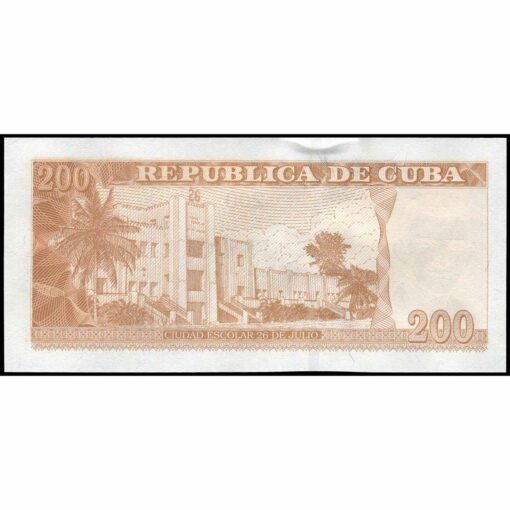 Cuba - P130f - 200 Pesos - Imagen 2
