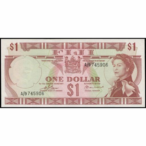 Fiyi - P71a - 1 Dollar