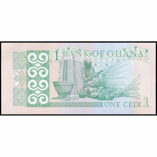 Ghana - P17a - 1 Cedi - Imagen 2