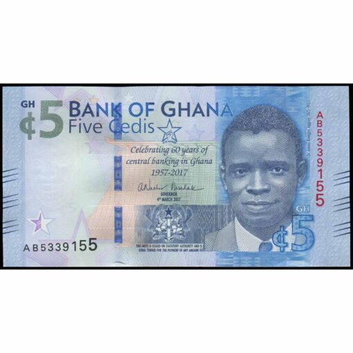 Ghana - P43 - 5 Cedis