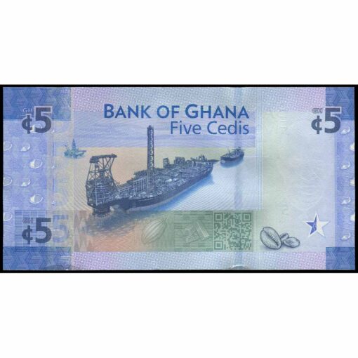 Ghana - P43 - 5 Cedis - Imagen 2