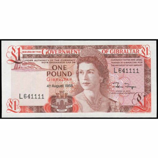 Gibraltar - P20e - 1 Pound
