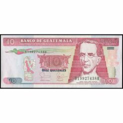 Guatemala - P111a - 10 Quetzales