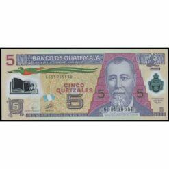 Guatemala - P122a - 5 Quetzales