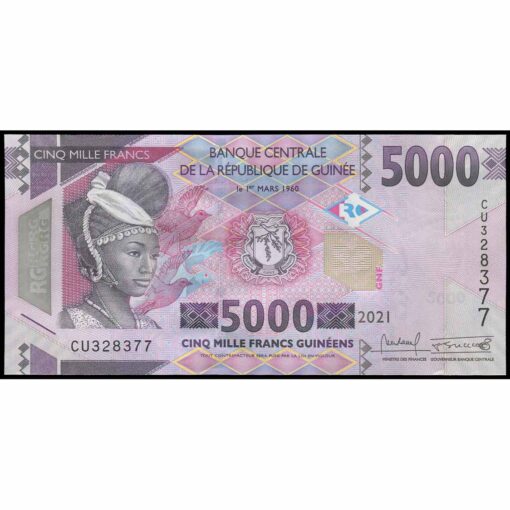 Guinea - P49c - 5.000 Francs