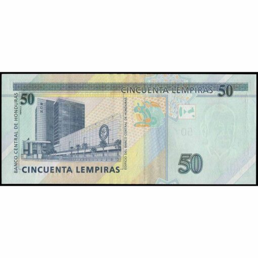 Honduras - W104a - 50 Lempiras - Imagen 2