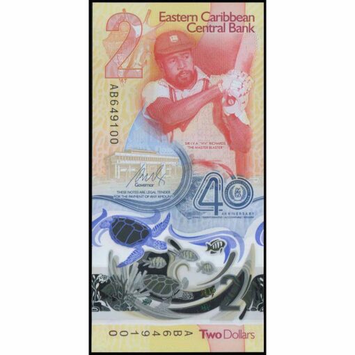 Estados del Caribe Oriental - W61 - 2 Dollars