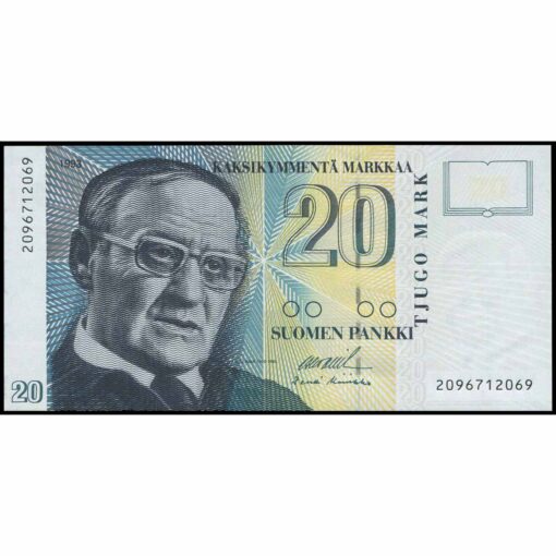 Finlandia - P122 (3) - 20 Markkaa