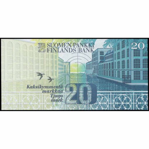 Finlandia - P122 (3) - 20 Markkaa - Imagen 2