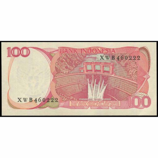 Indonesia - P122b ® - 100 Rupiah (Reposición) - Imagen 2