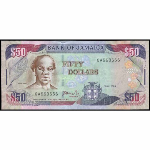 Jamaica - P83d - 50 Dollars