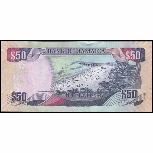 Jamaica - P83d - 50 Dollars - Imagen 2