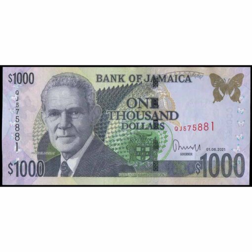 Jamaica - P86p - 1.000 Dollars