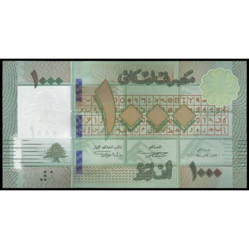 Líbano - P90c - 1.000 Livres