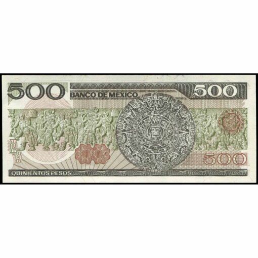 México - P79b (11) - 500 Pesos - Imagen 2