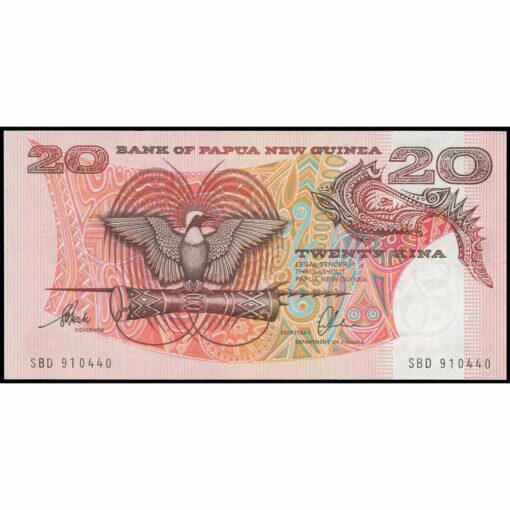Papúa Nueva Guinea - P10b (2) - 20 Kina