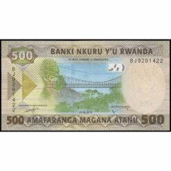 Ruanda - W42 - 500 Francs