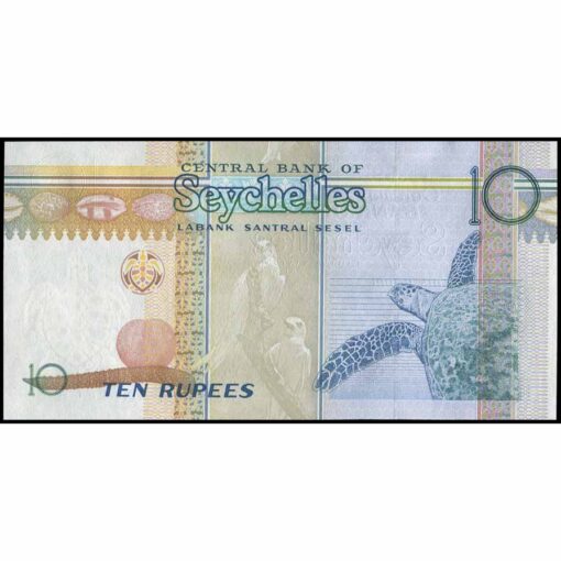 Seychelles - P36b - 10 Rupees - Imagen 2