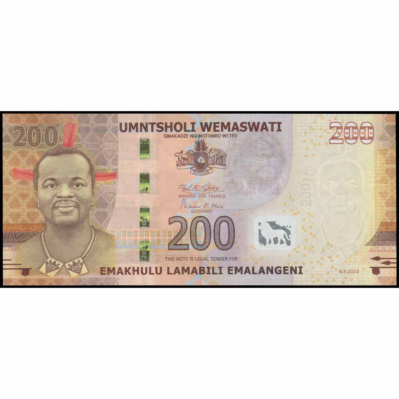 Suazilandia - PW45 - 200 Emalangeni