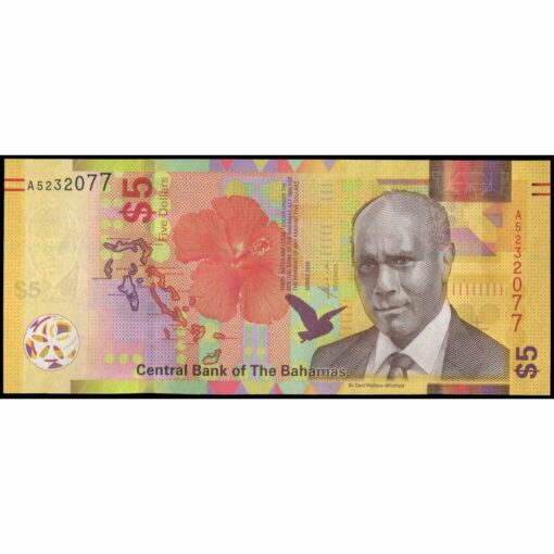 Bahamas - W78A - 5 Dollars