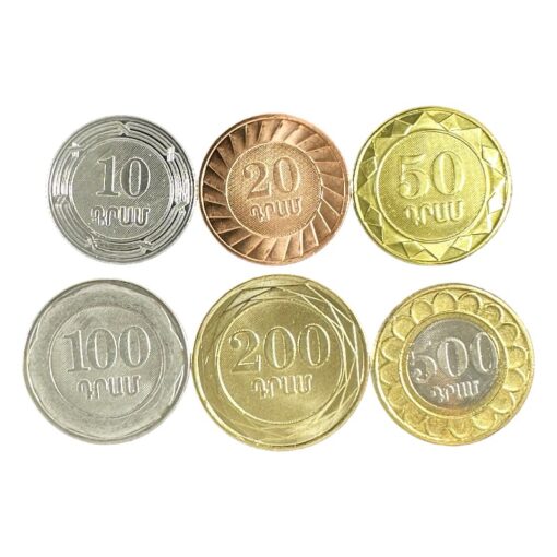 Armenia - 10, 20, 50, 100, 200, 500 Dram (2003-2004)