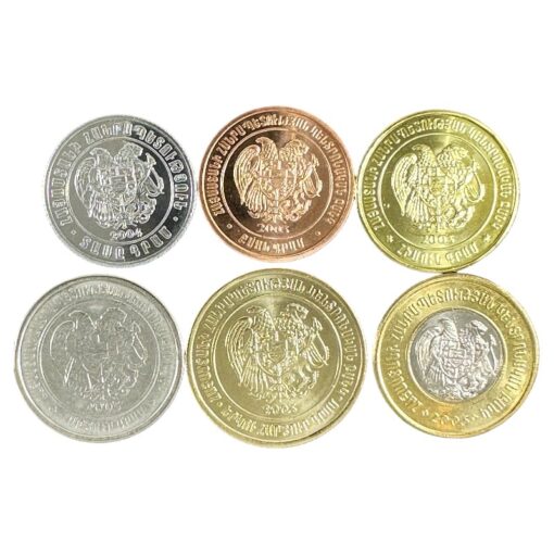 Armenia - 10, 20, 50, 100, 200, 500 Dram (2003-2004) - Imagen 2