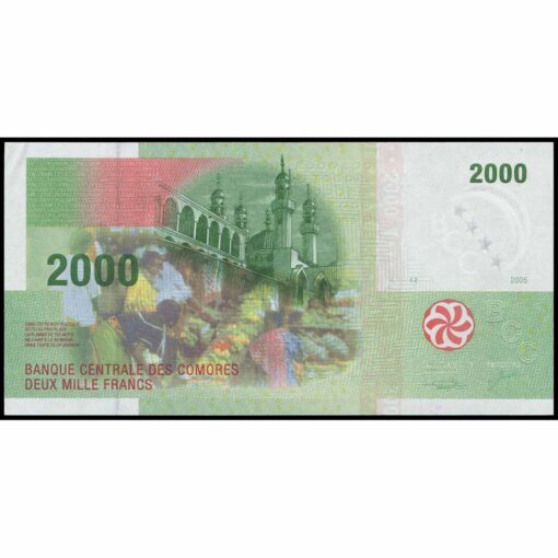 Comoras - P17 - 2.000 Francs